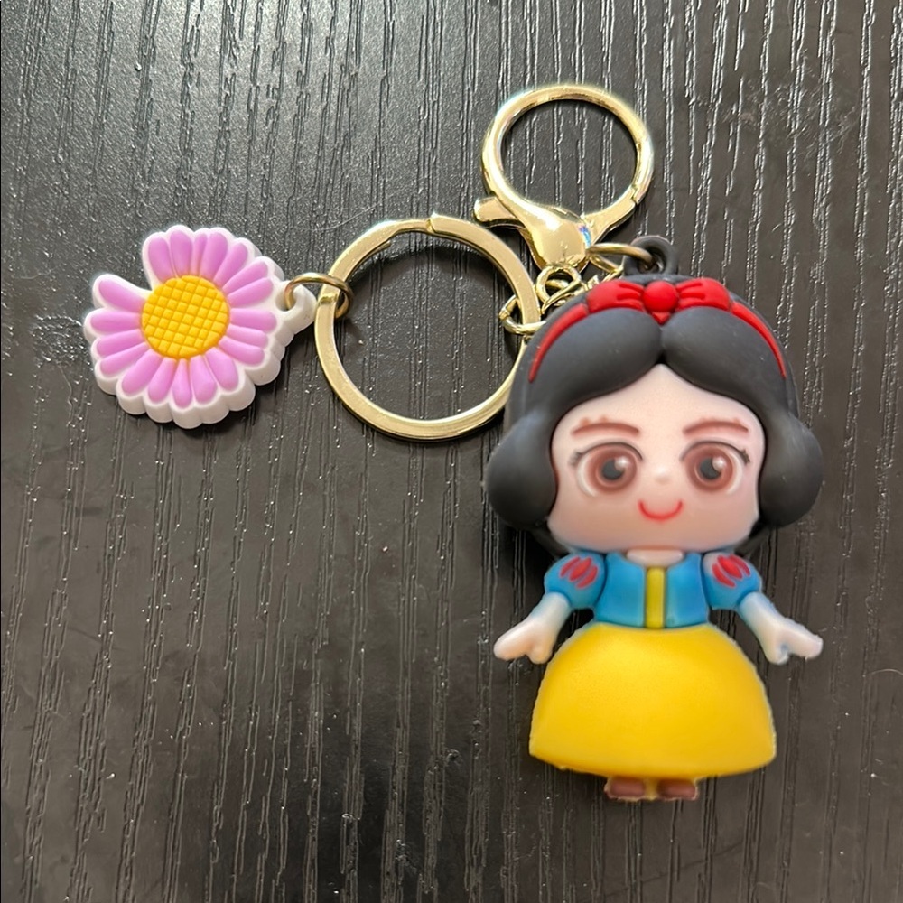 Disney Snow White silicone keychain​